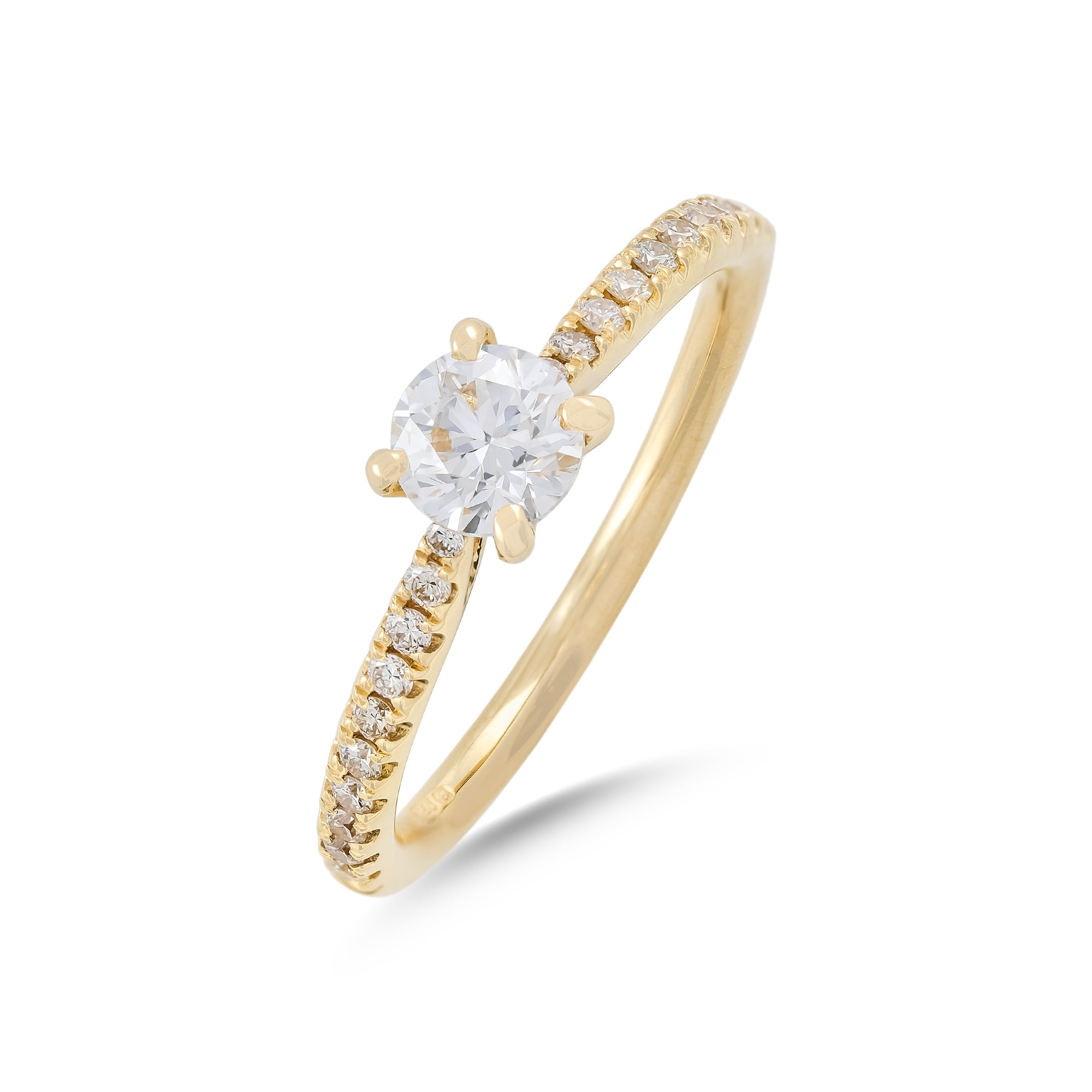 0.50ct Brilliant-Cut Diamond Engagement Ring