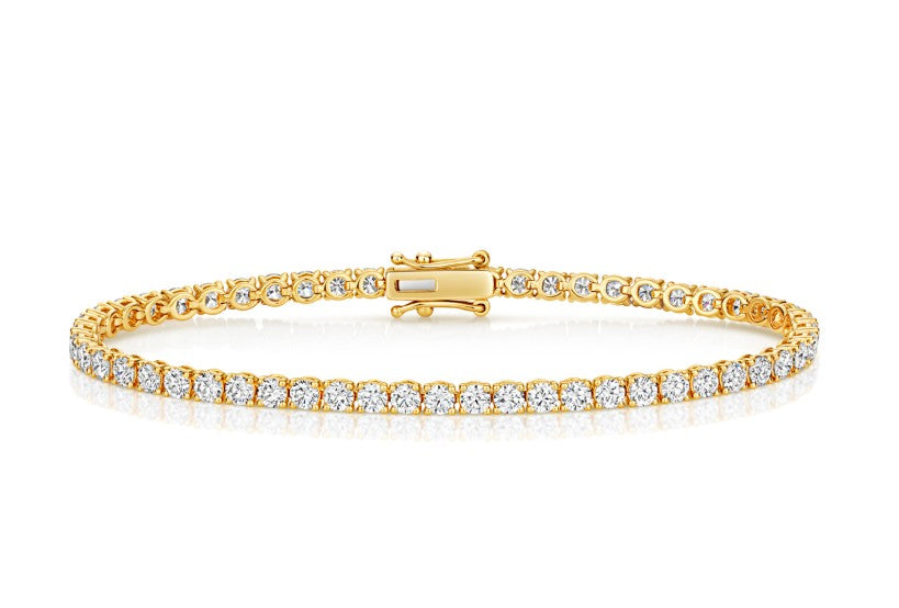 4.55ct Lab Diamond Tennis Bracelet