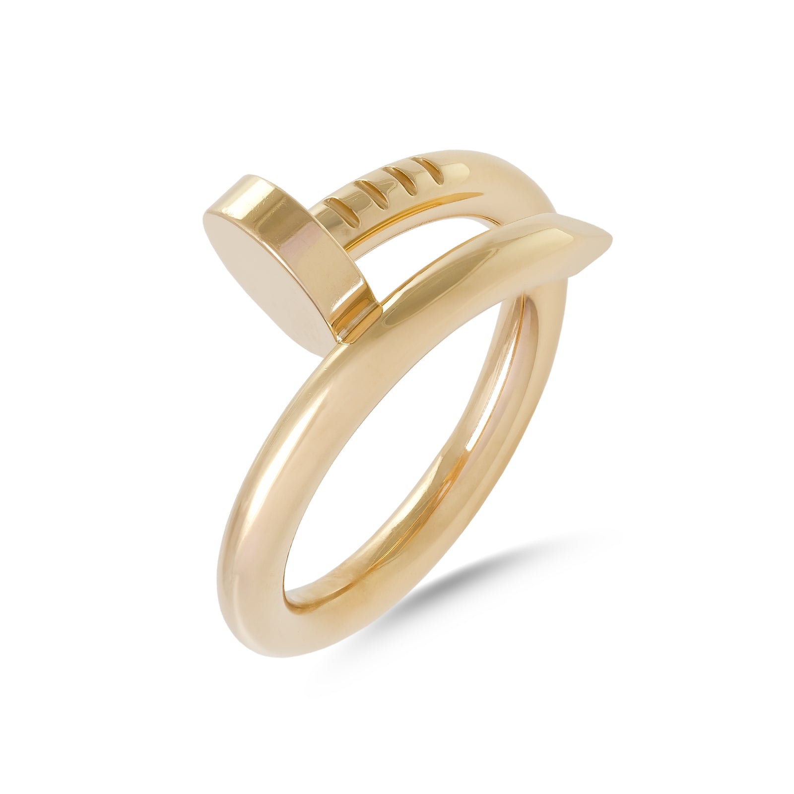 Cartier 18ct Yellow Gold Juste Un Clou Ring B4092652