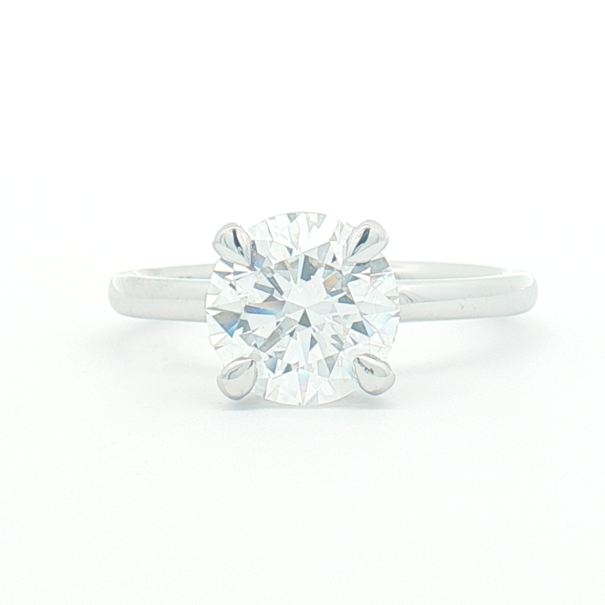 Lab Diamond 2.03ct Brilliant-cut Engagement Ring