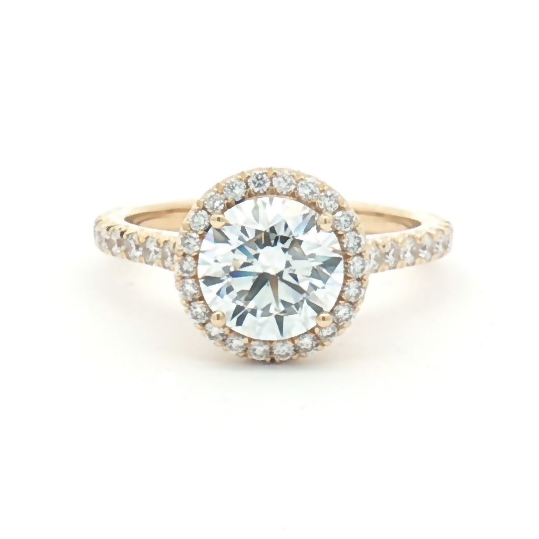 Lab Diamond 2.26ct Brilliant-cut Engagement Ring