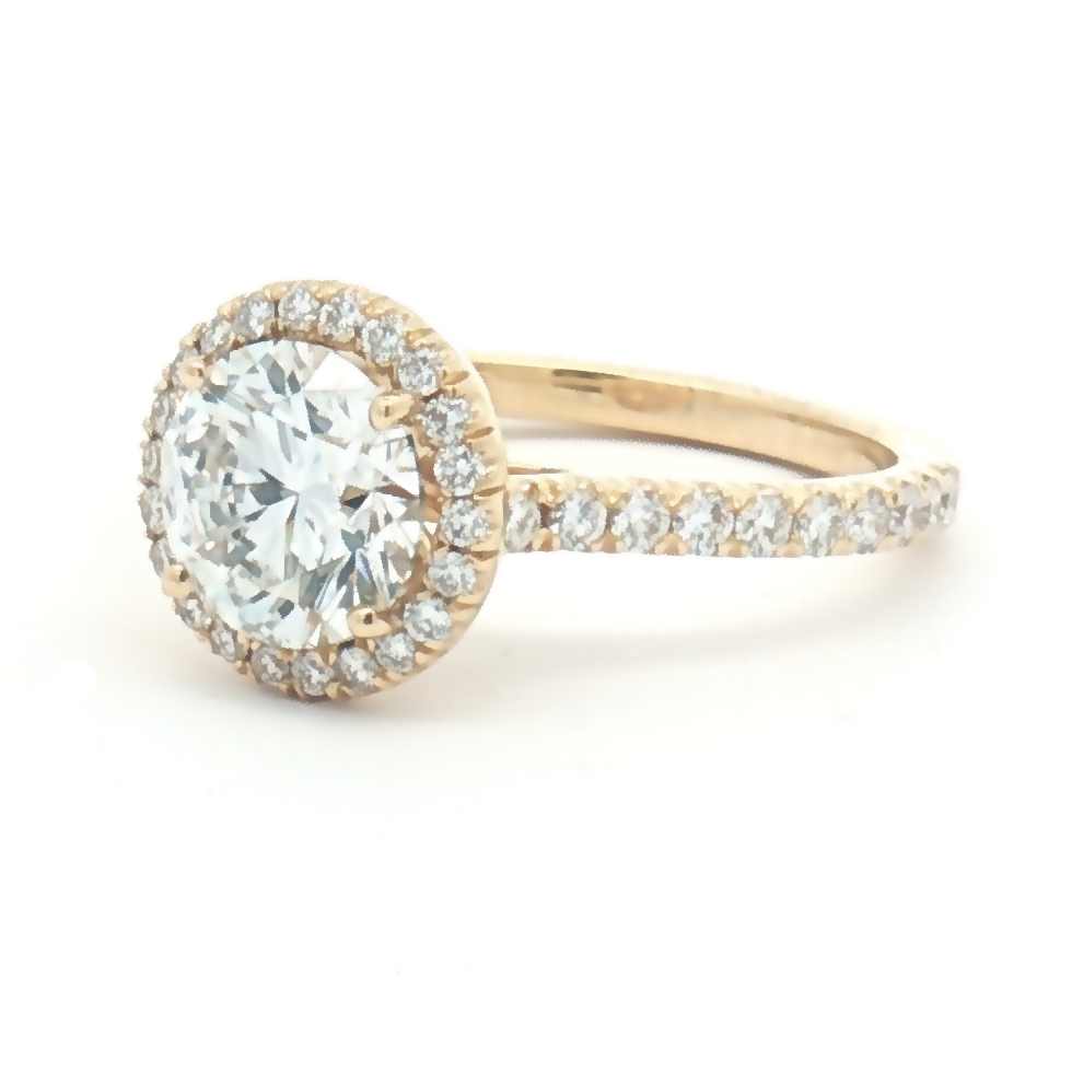 Lab Diamond 2.26ct Brilliant-cut Engagement Ring