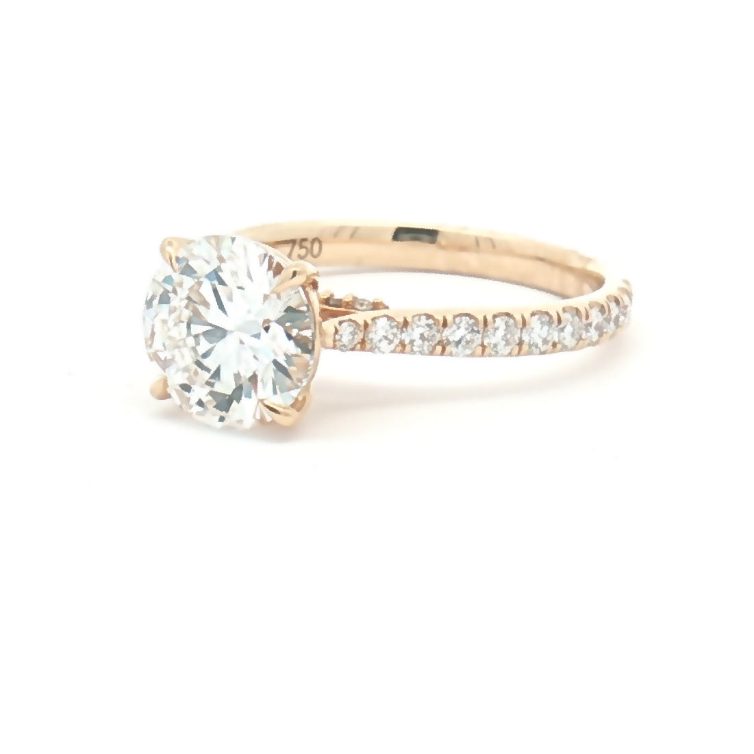 Lab Diamond 2.48ct Brilliant-cut Engagement Ring