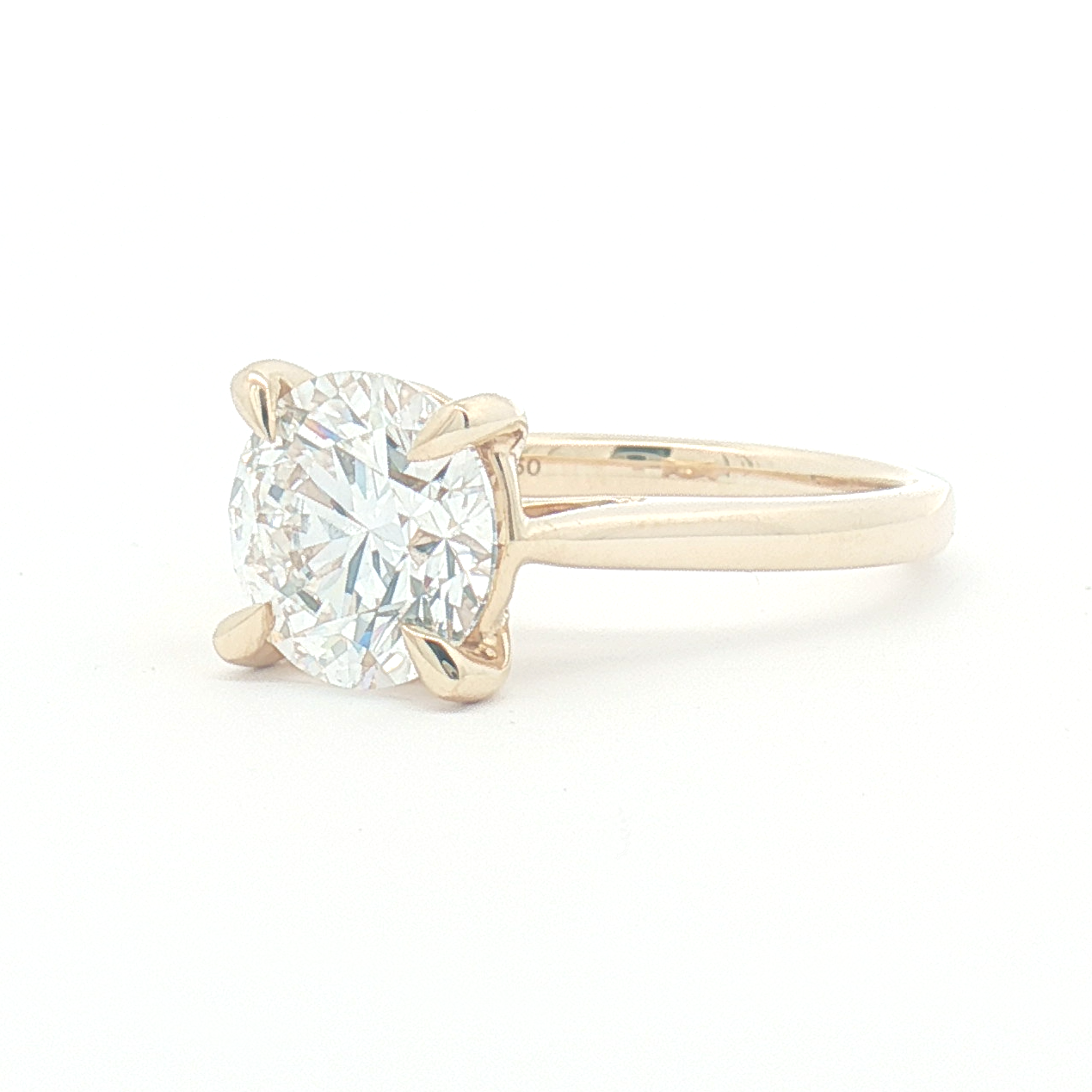 Lab Diamond 3.06ct Brilliant-cut Engagement Ring