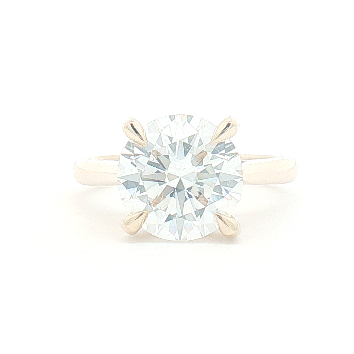 Lab Diamond 4.00ct Brilliant-cut Engagement Ring