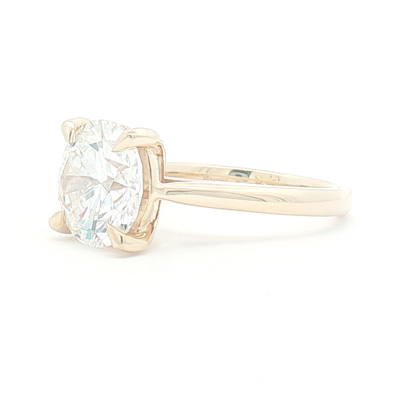 Lab Diamond 4.00ct Brilliant-cut Engagement Ring