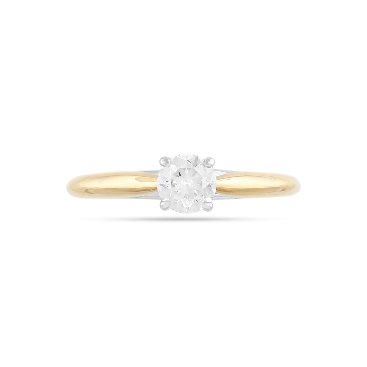 0.40ct Brilliant-Cut Diamond Solitaire Engagement Ring