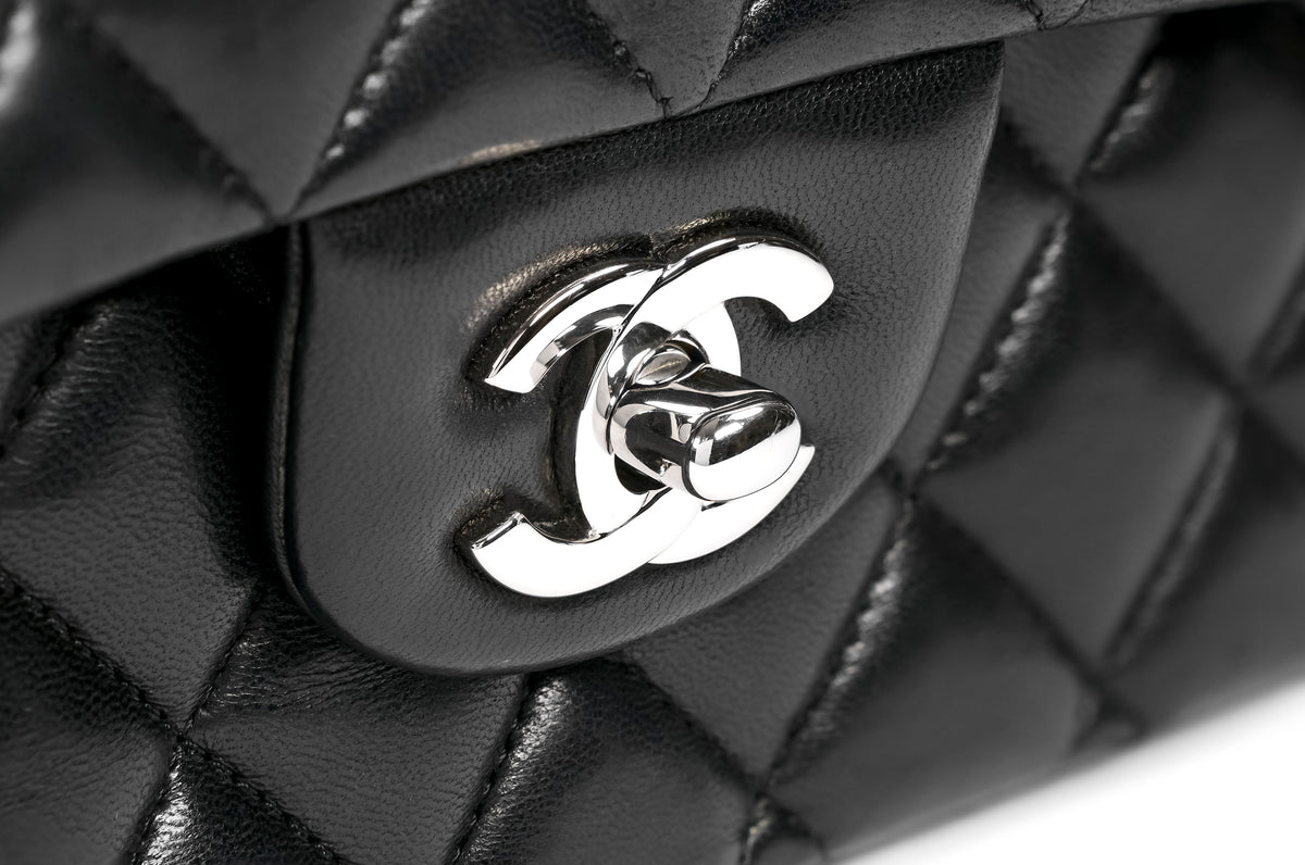 Chanel Lambskin Medium Classic Double Flap Handbag