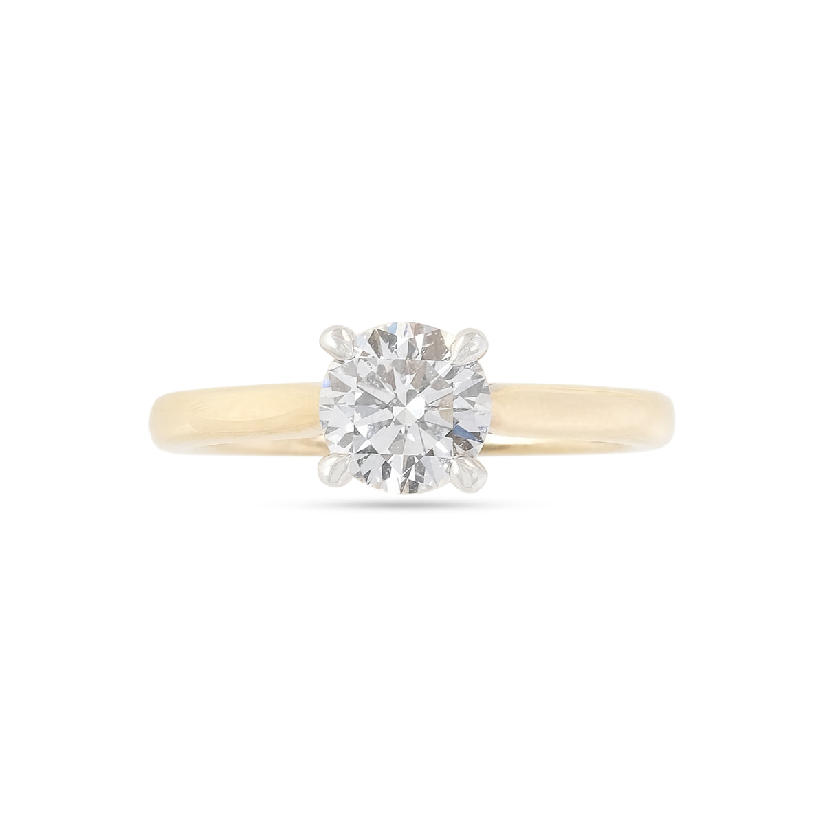 1.00ct Brilliant-Cut Diamond Solitaire Engagement Ring