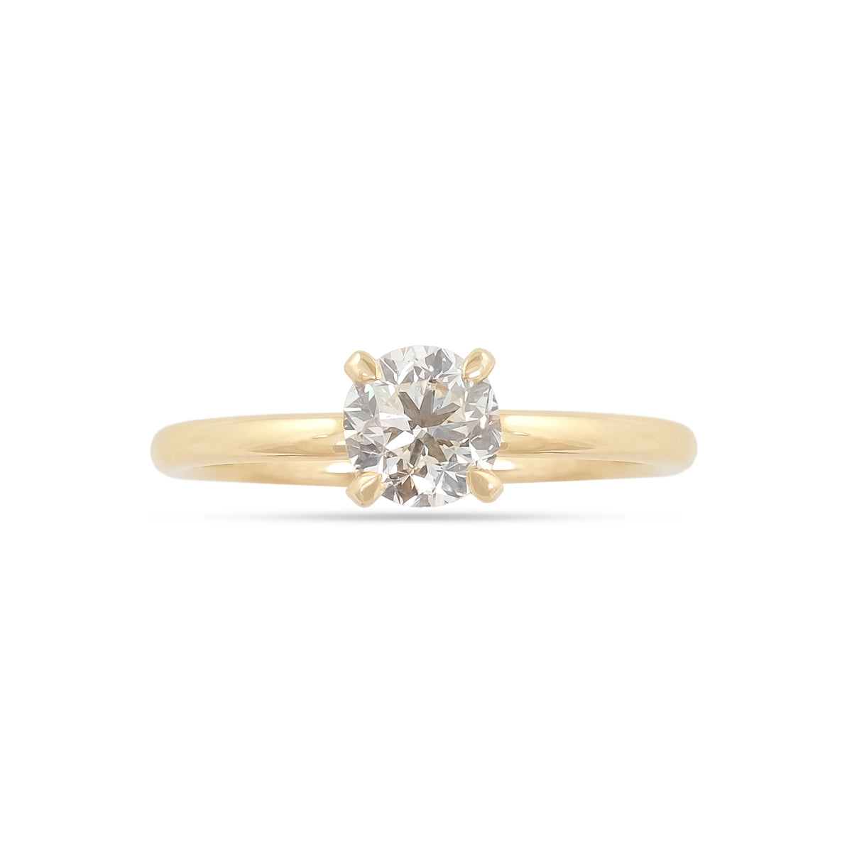 1.00ct Brilliant-cut Diamond Solitaire Engagement Ring