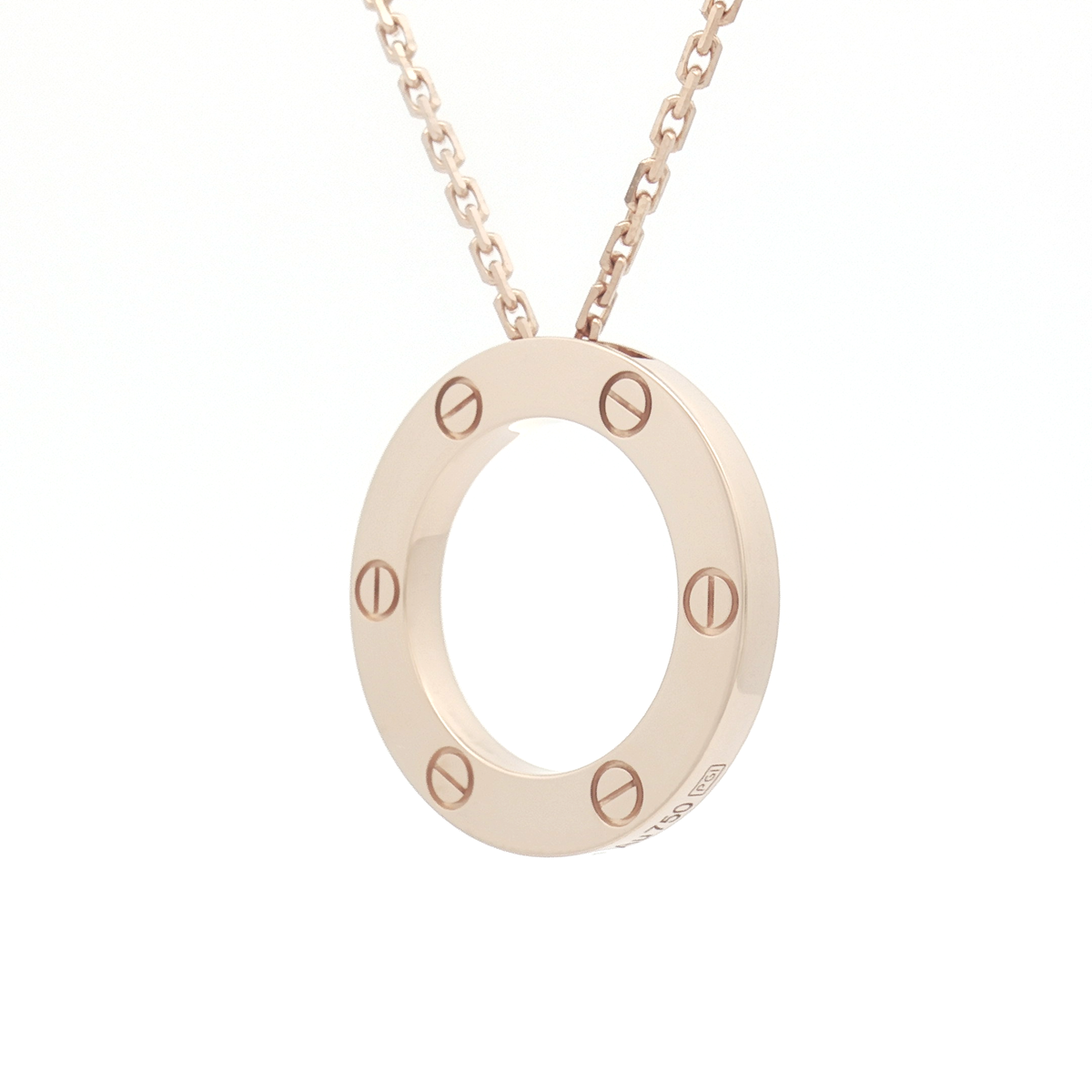 Cartier 18ct Rose Gold Love Necklace B7014400