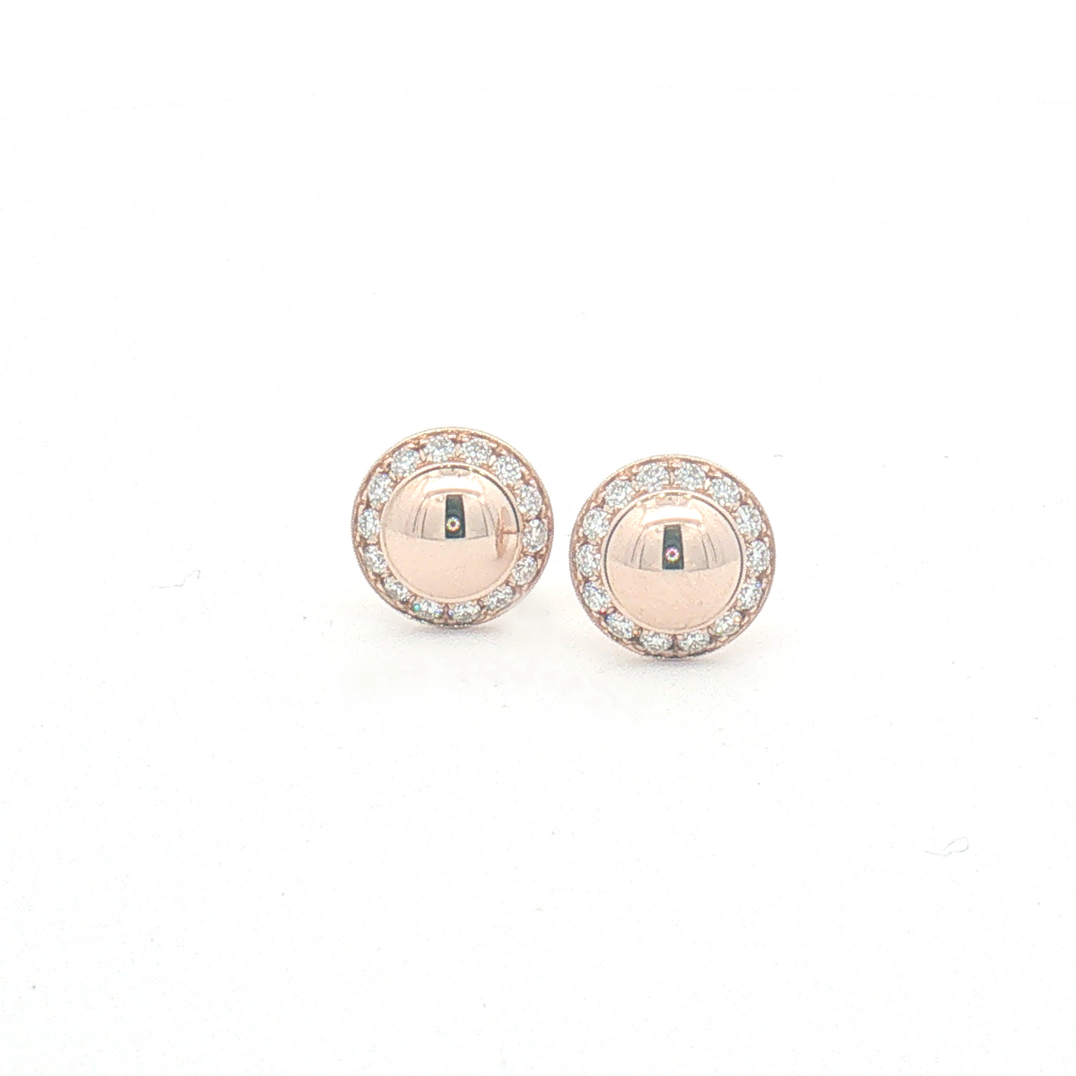 18ct Rose Gold Piaget Possession Earrings 