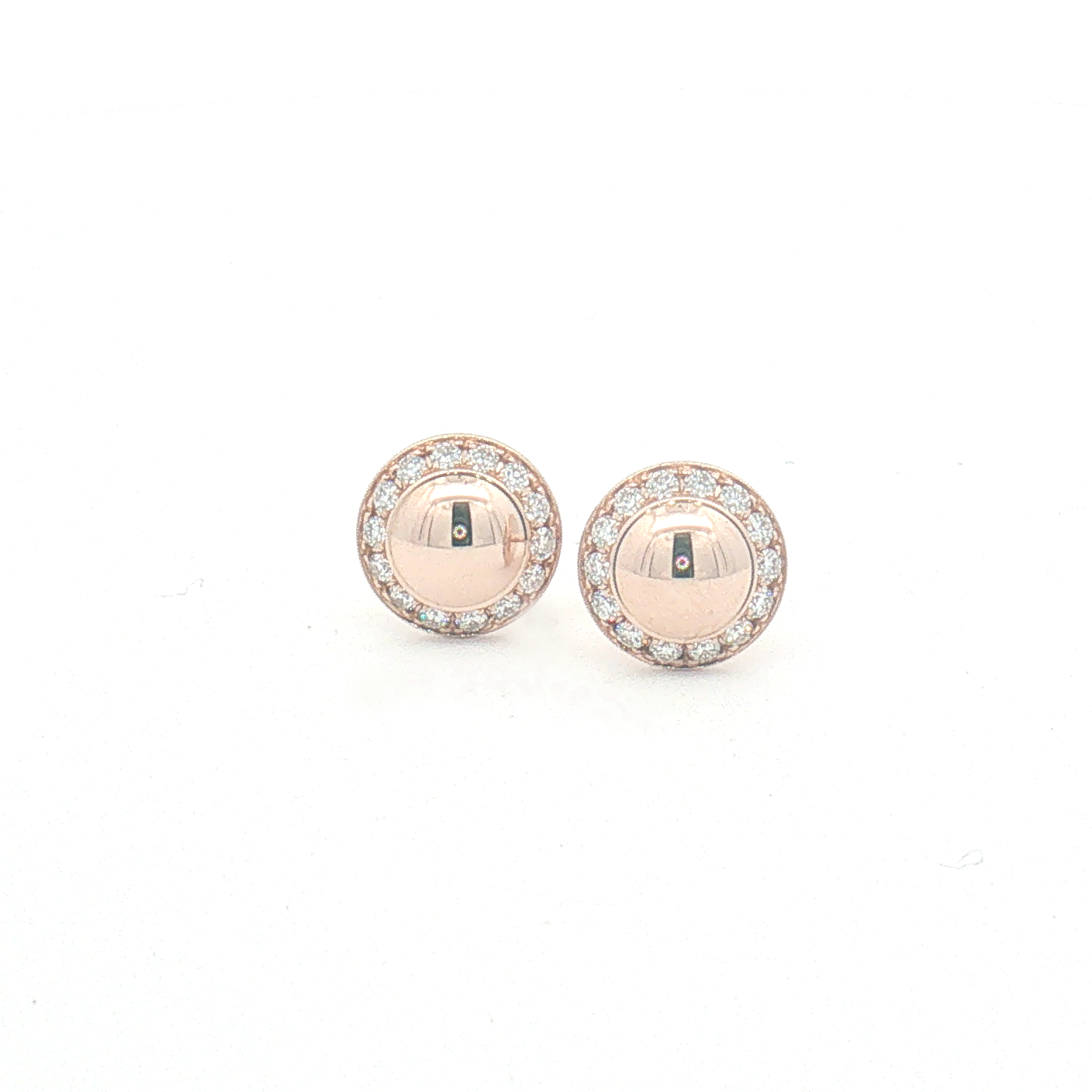 18ct Rose Gold Piaget Possession Earrings 