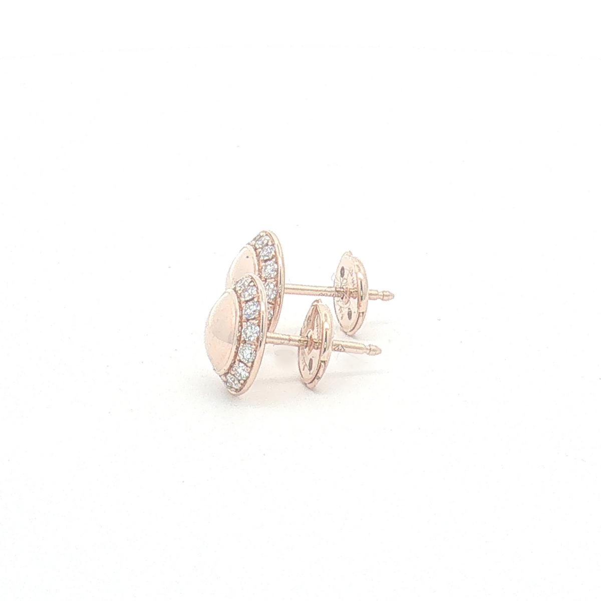 18ct Rose Gold Piaget Possession Earrings 