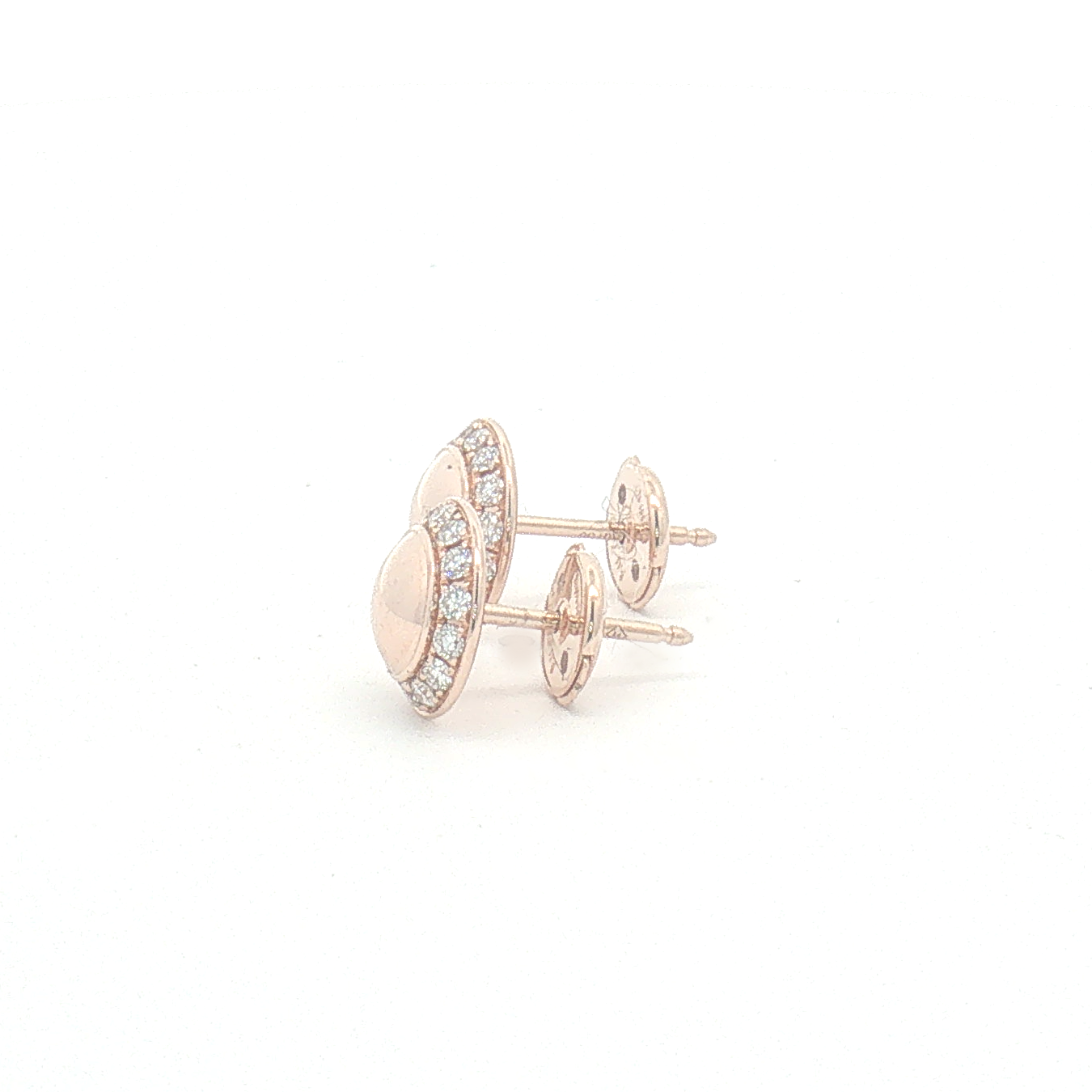 18ct Rose Gold Piaget Possession Earrings 
