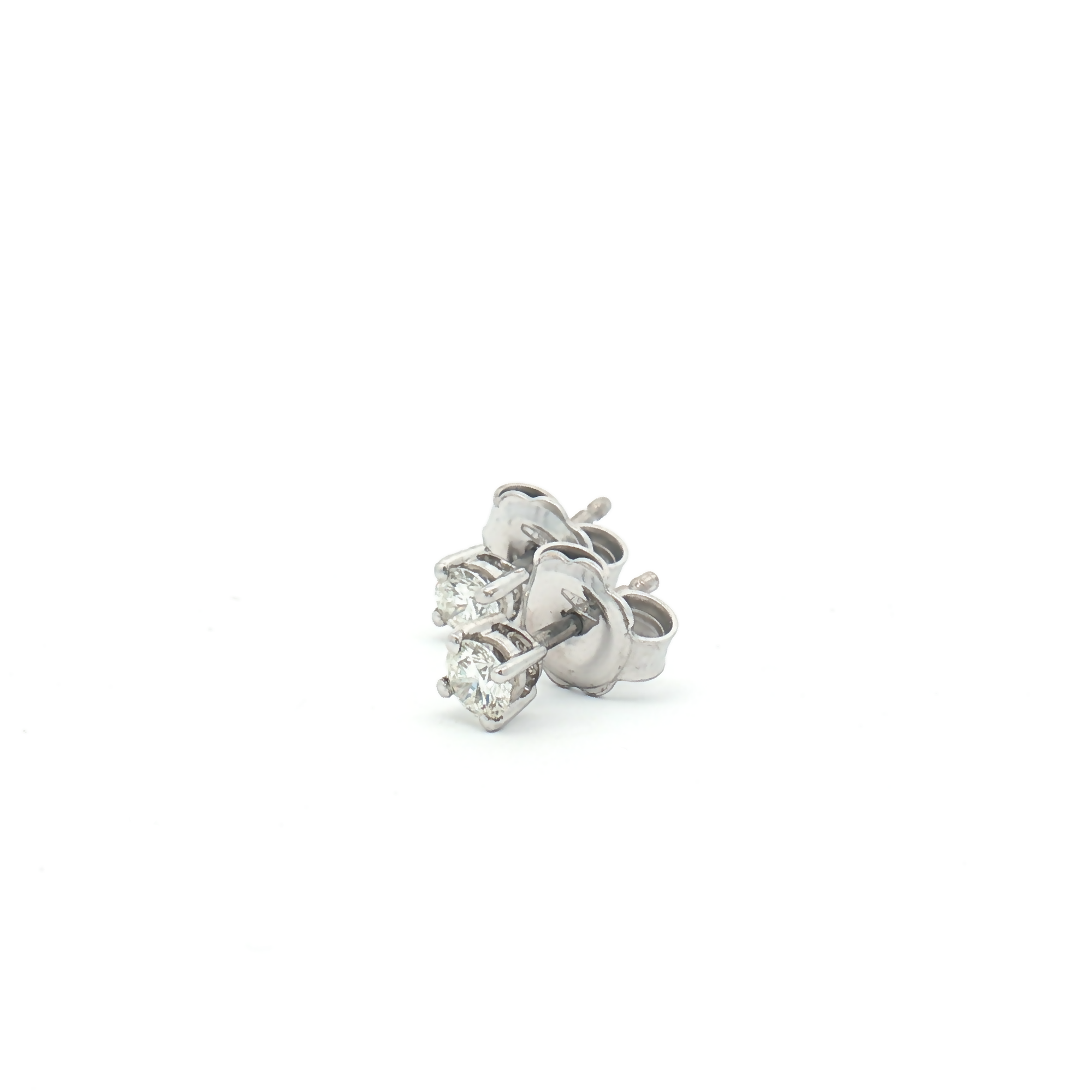 18ct White Gold 0.40ct Diamond Studs