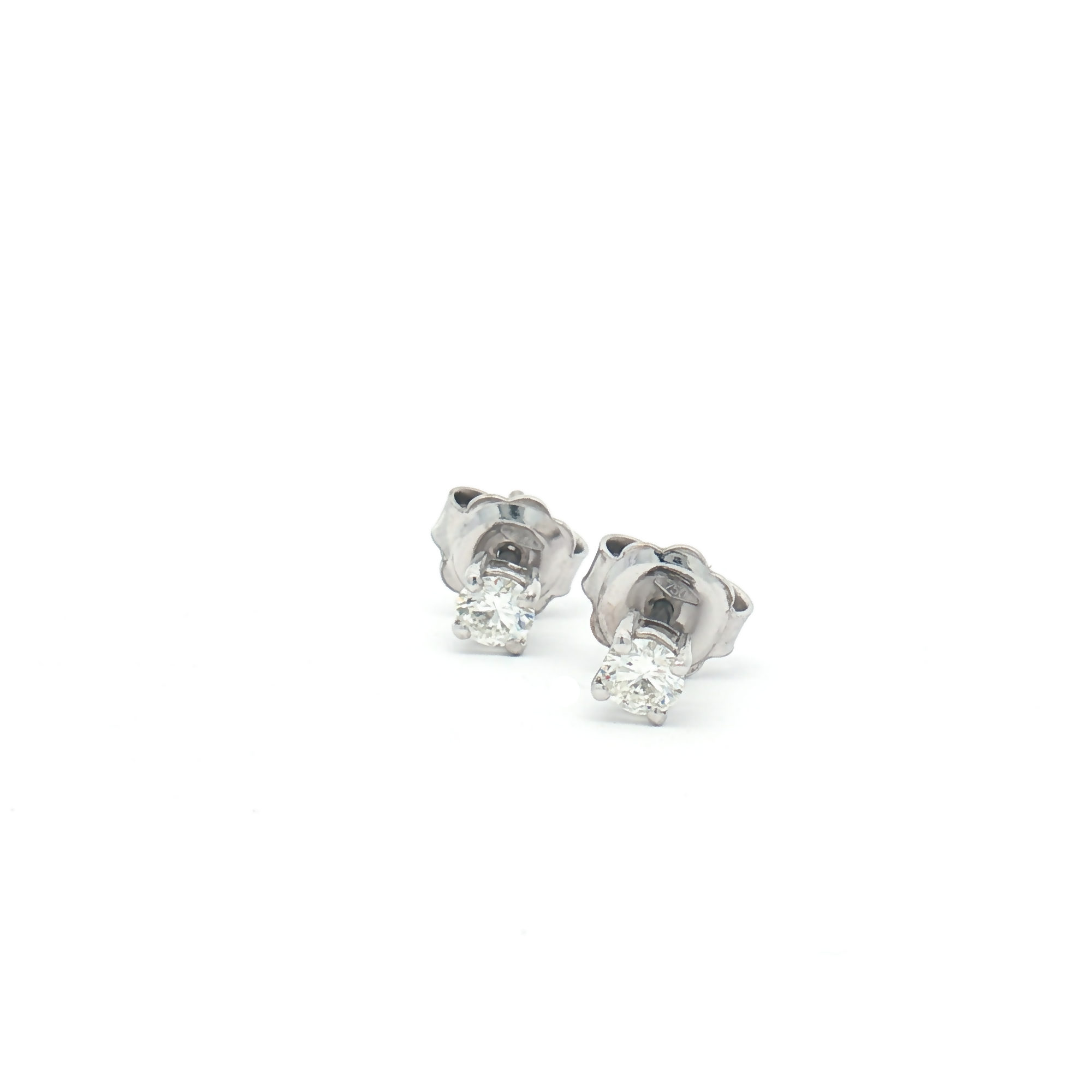 18ct White Gold 0.40ct Diamond Studs