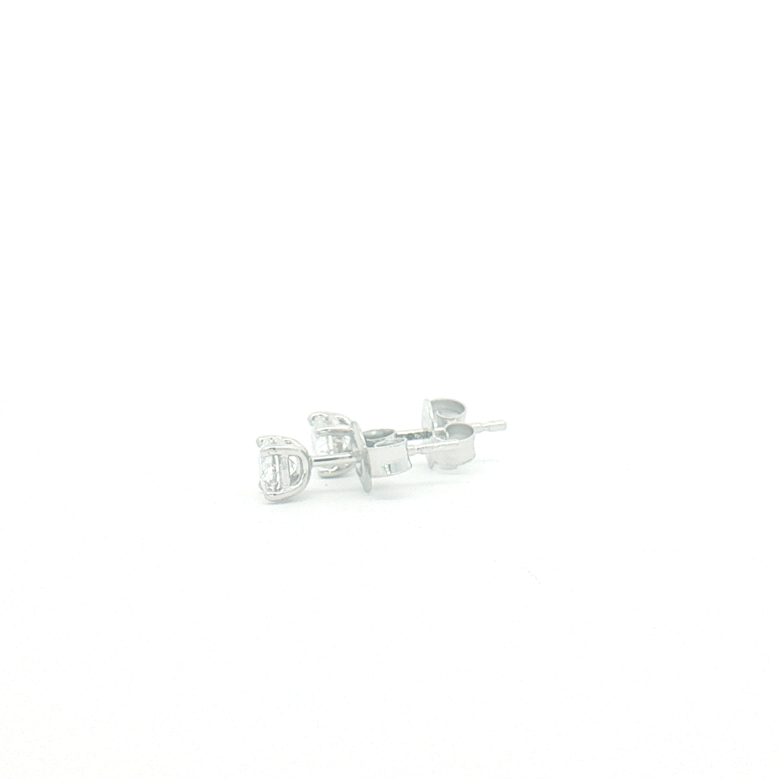 18ct White Gold Lab Diamond 0.70ct Stud Earrings