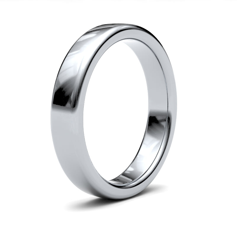 Ladies Soft Court Wedding Ring