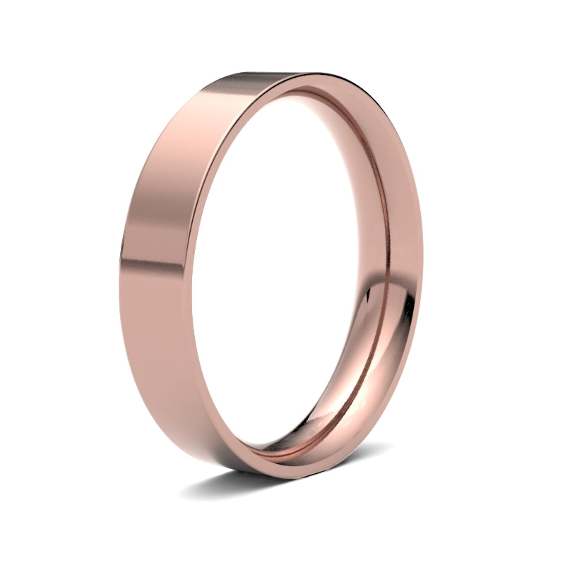 Gents Flat Court Wedding Ring