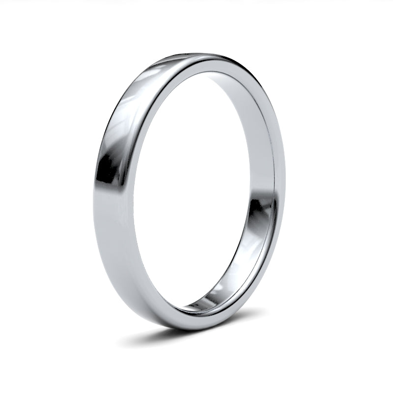 Ladies Soft Court Wedding Ring