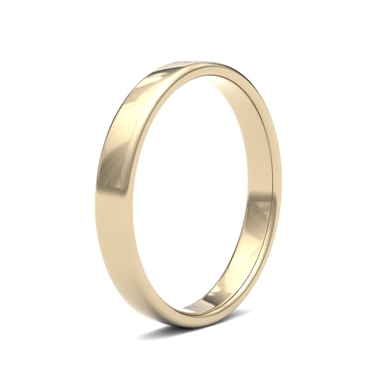 Ladies Soft Court Wedding Ring