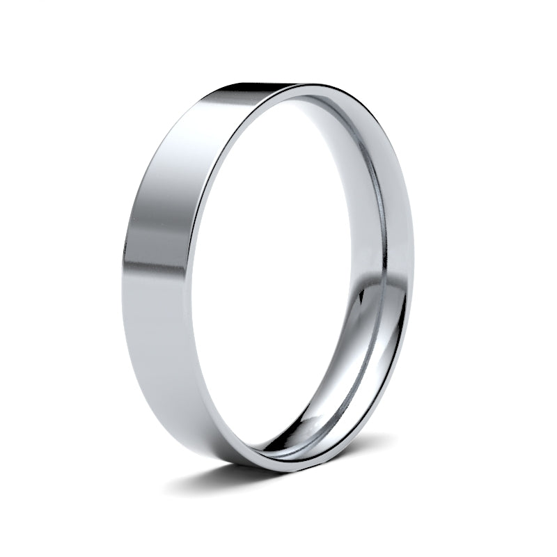 Ladies Flat Court Wedding Ring