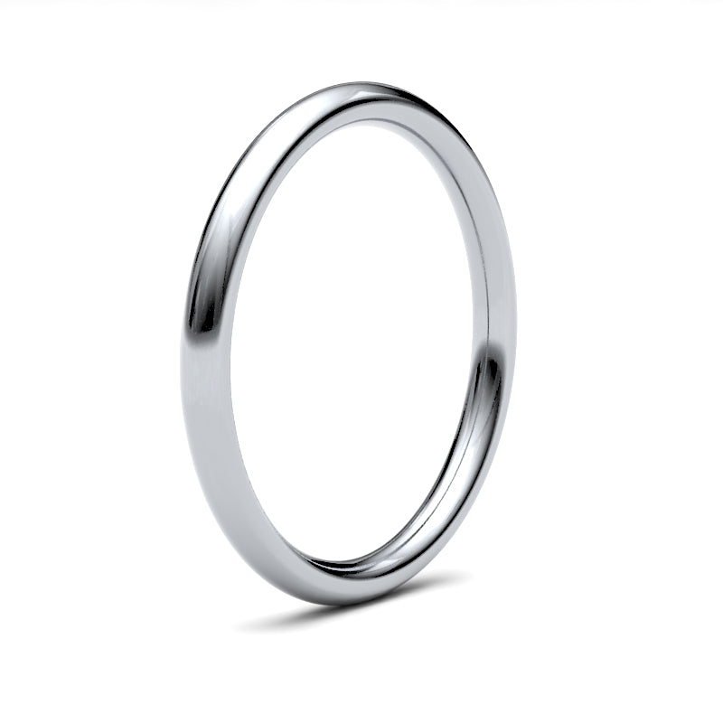 Ladies Court Wedding Ring