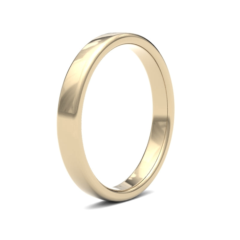 Ladies Soft Court Wedding Ring