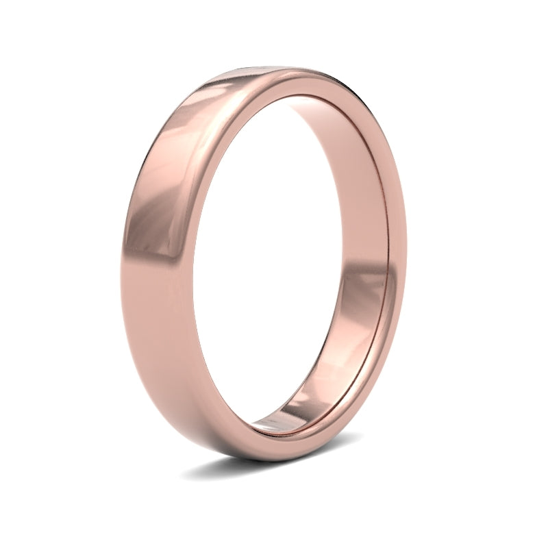 Ladies Soft Court Wedding Ring