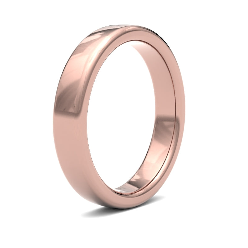 Ladies Soft Court Wedding Ring