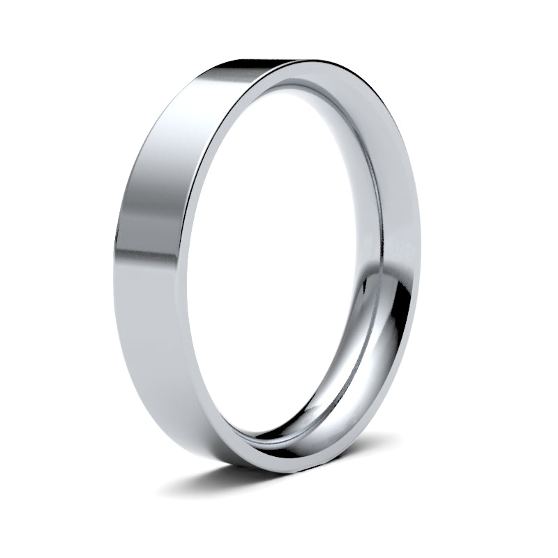 Ladies Flat Court Wedding Ring