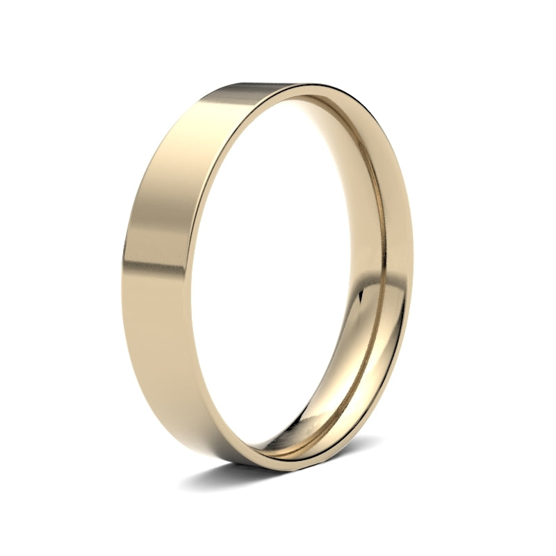 Gents Flat Court Wedding Ring