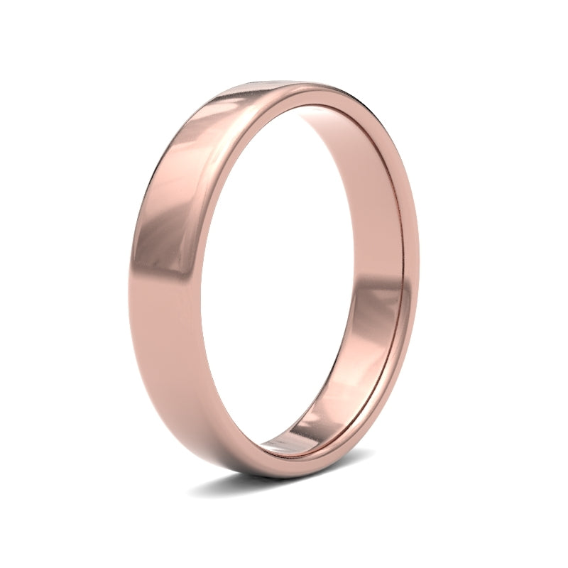 Ladies Soft Court Wedding Ring