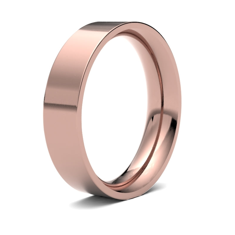 Gents Flat Court Wedding Ring