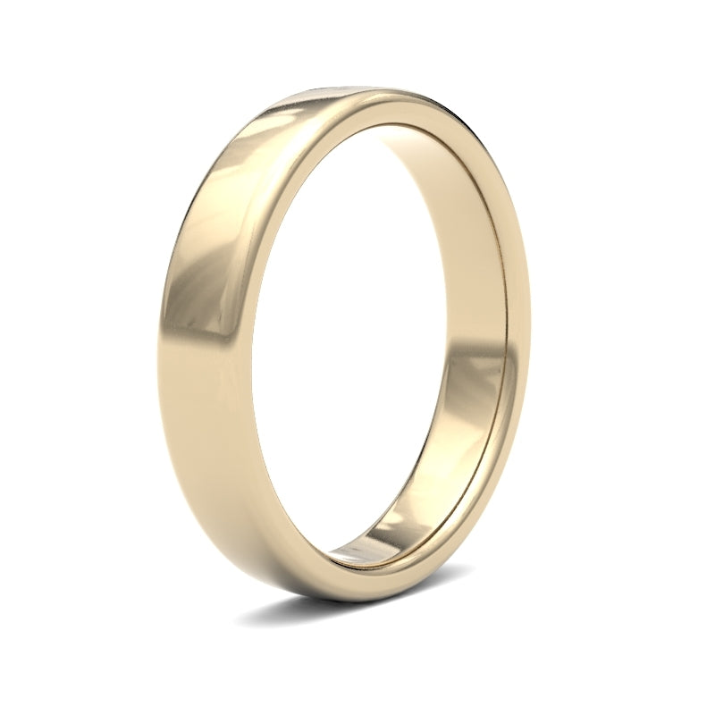 Ladies Soft Court Wedding Ring