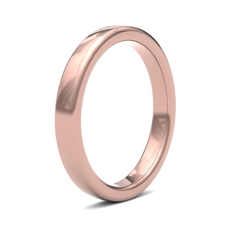 Ladies Soft Court Wedding Ring