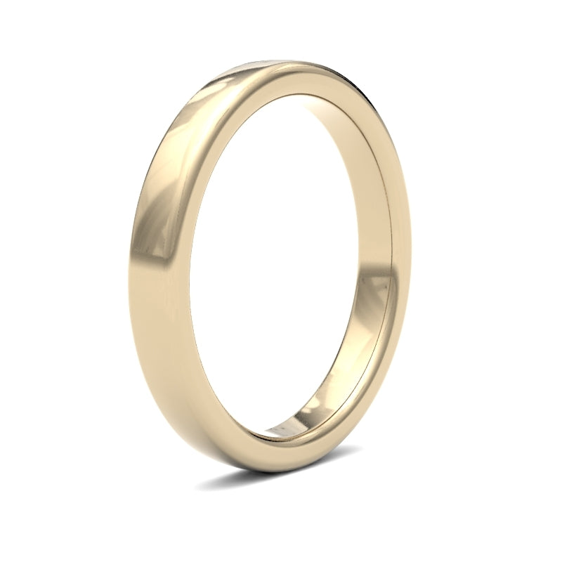 Ladies Soft Court Wedding Ring