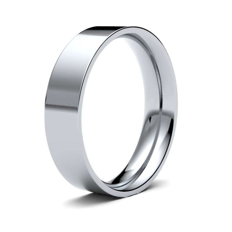 Gents Flat Court Wedding Ring