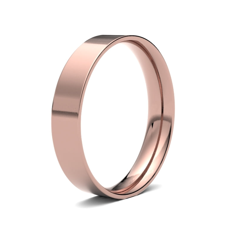 Ladies Flat Court Wedding Ring