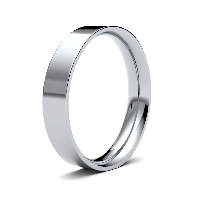 Gents Flat Court Wedding Ring