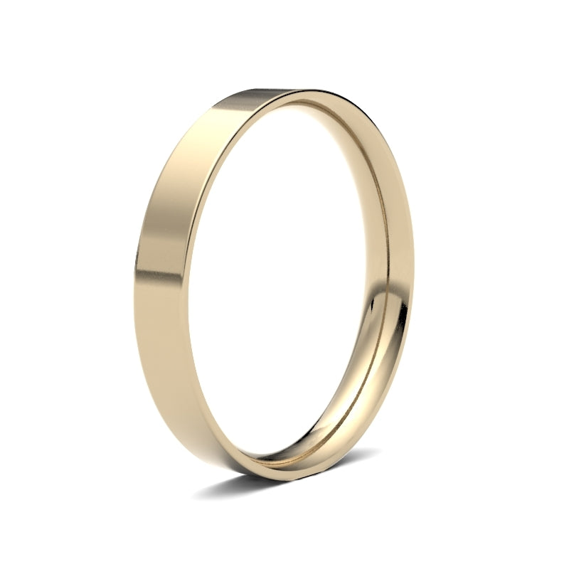 Ladies Flat Court Wedding Ring