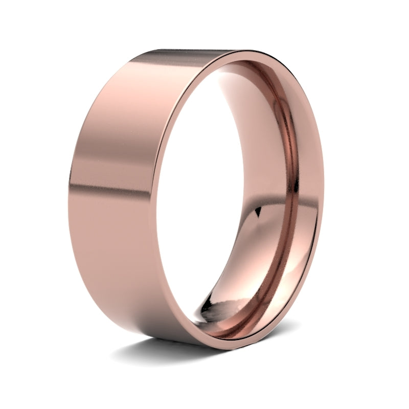 Gents Flat Court Wedding Ring