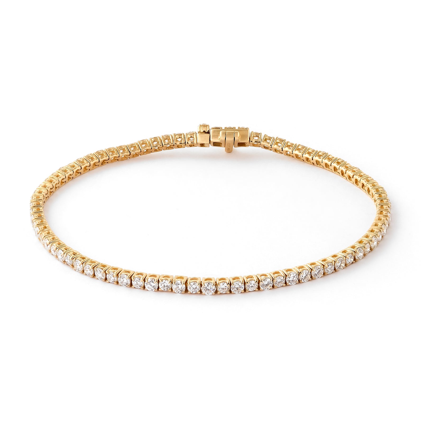 3.00ct Lab-Diamond Tennis Bracelet