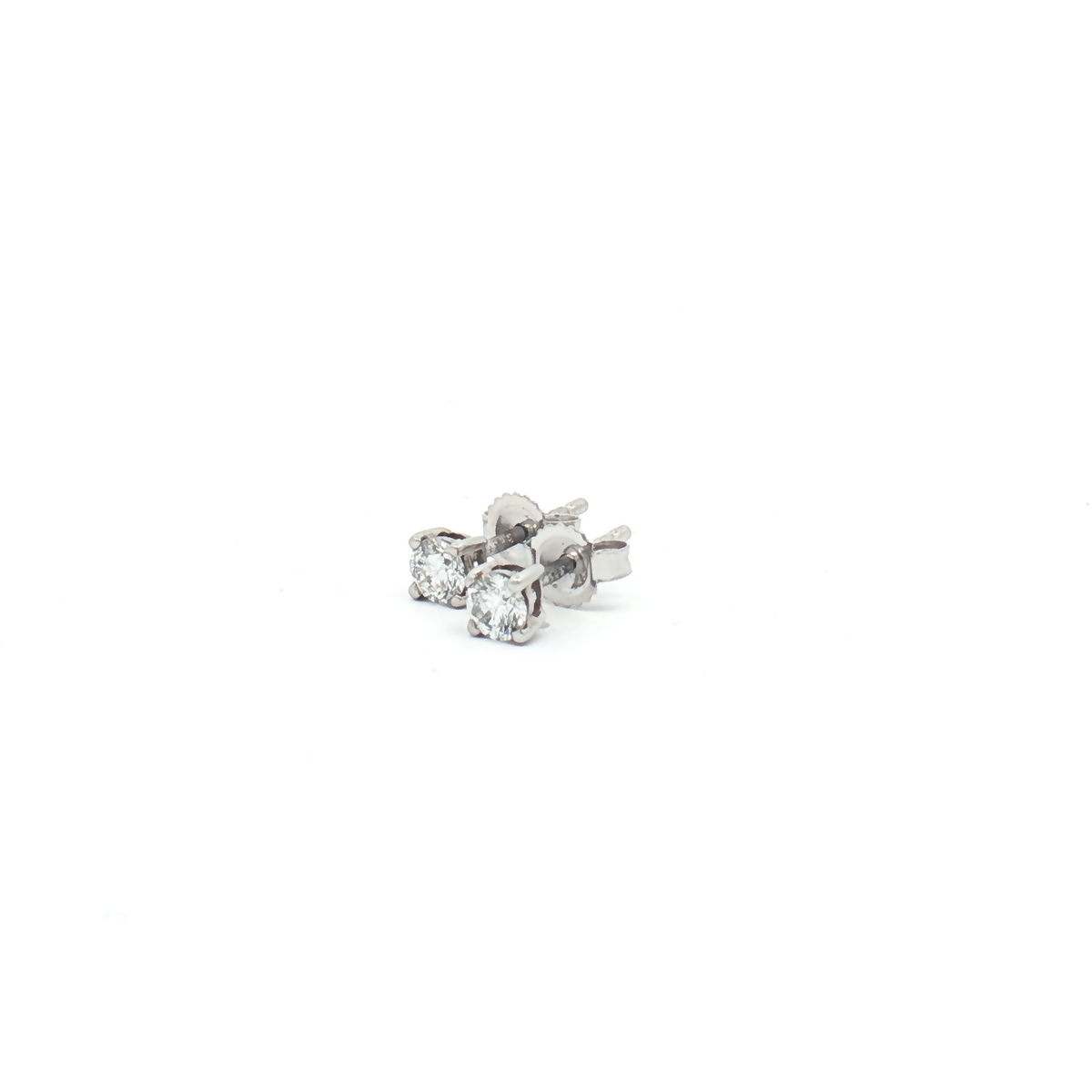 9ct White Gold 0.30ct Diamond Studs