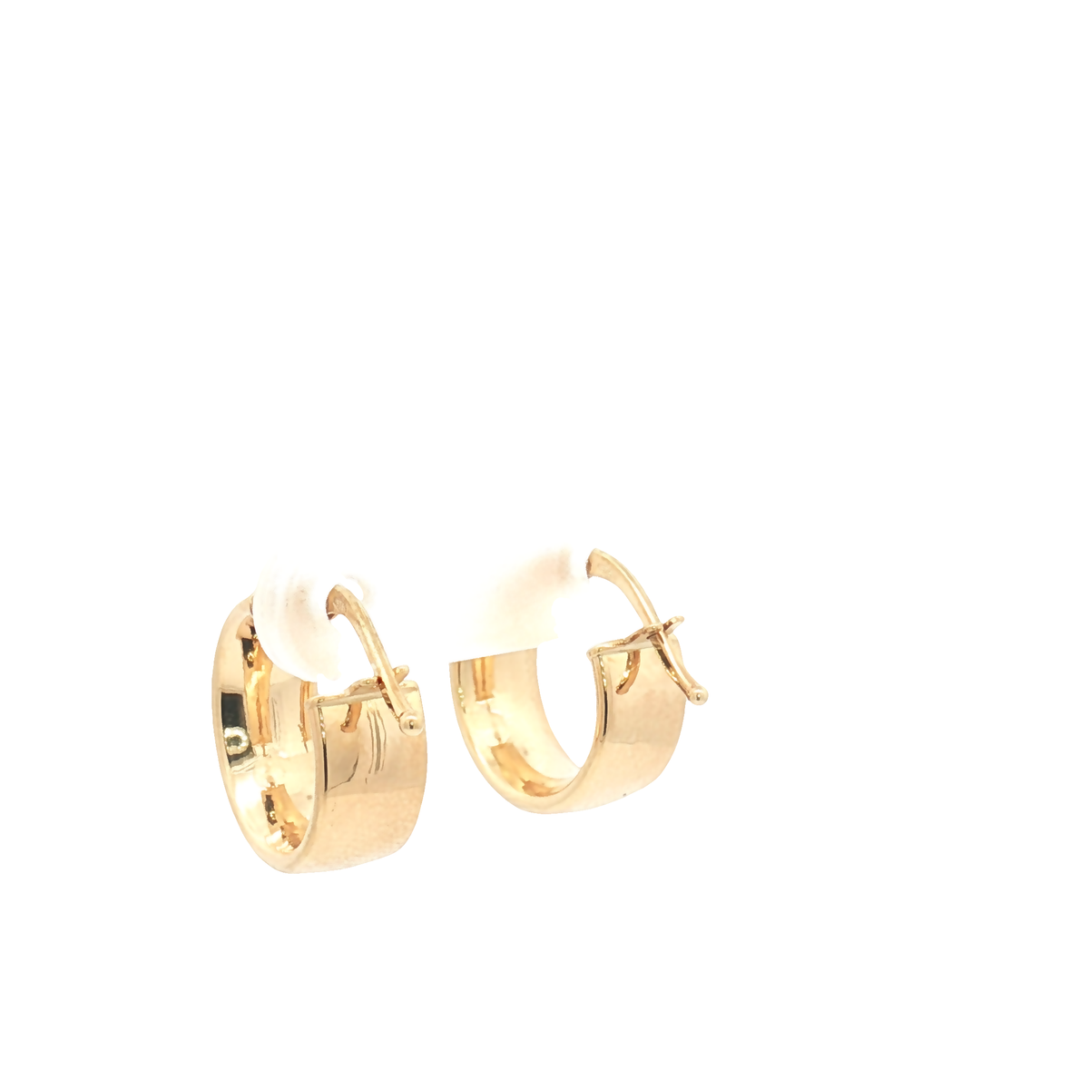 9ct Yellow Gold 10mm Hoop Earrings