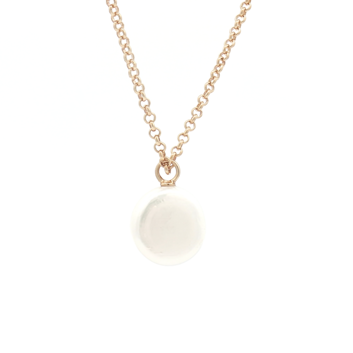 9ct Yellow Gold Baroque Pearl Pendant