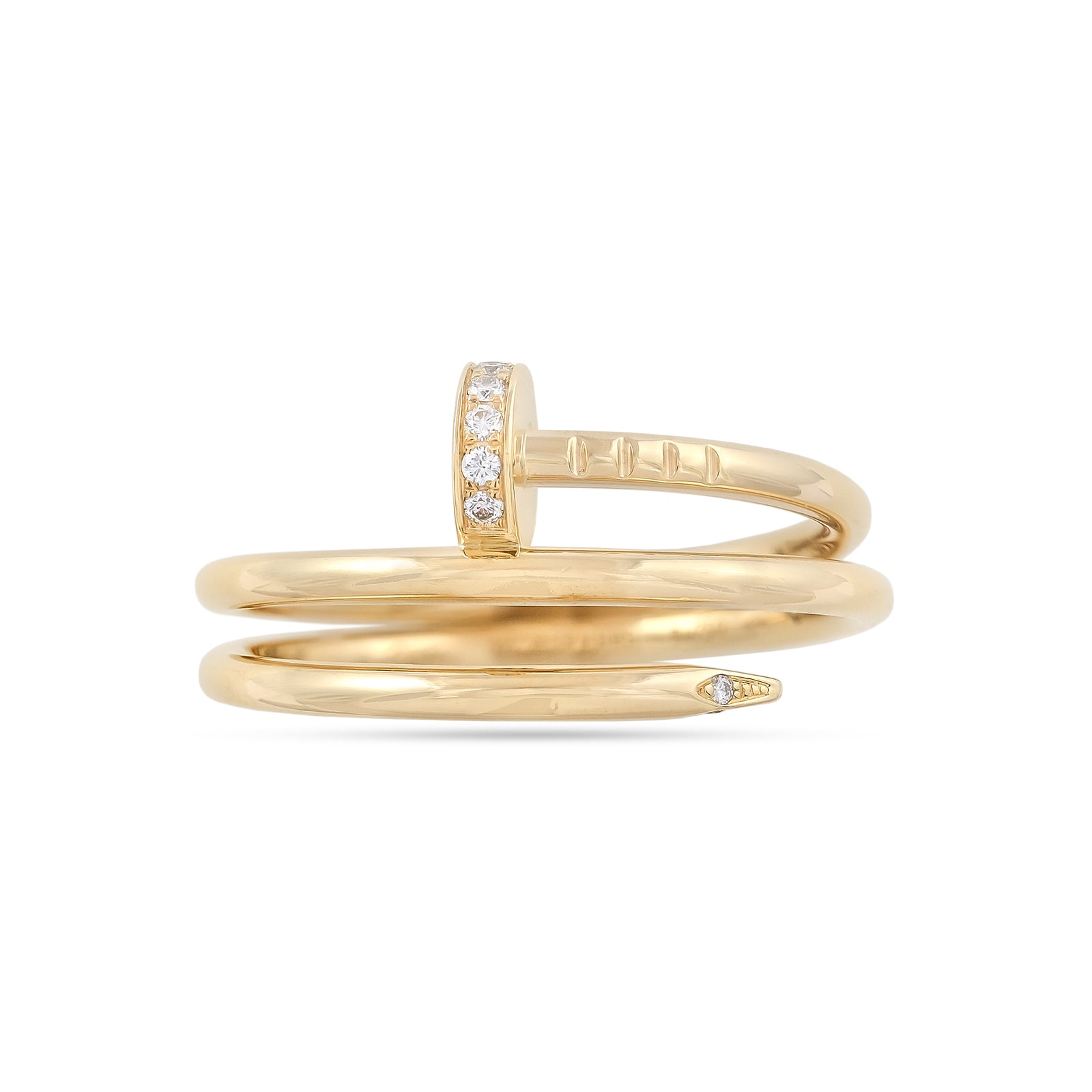 Cartier 18ct Yellow Gold Juste Un Clou Ring