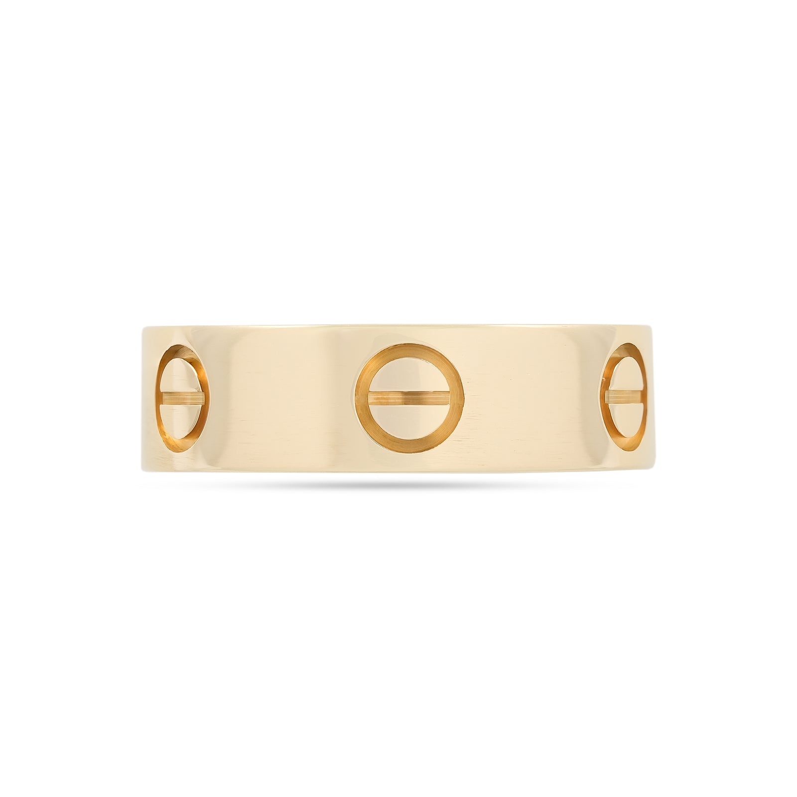 Cartier 18ct Yellow Gold Plain Love Ring