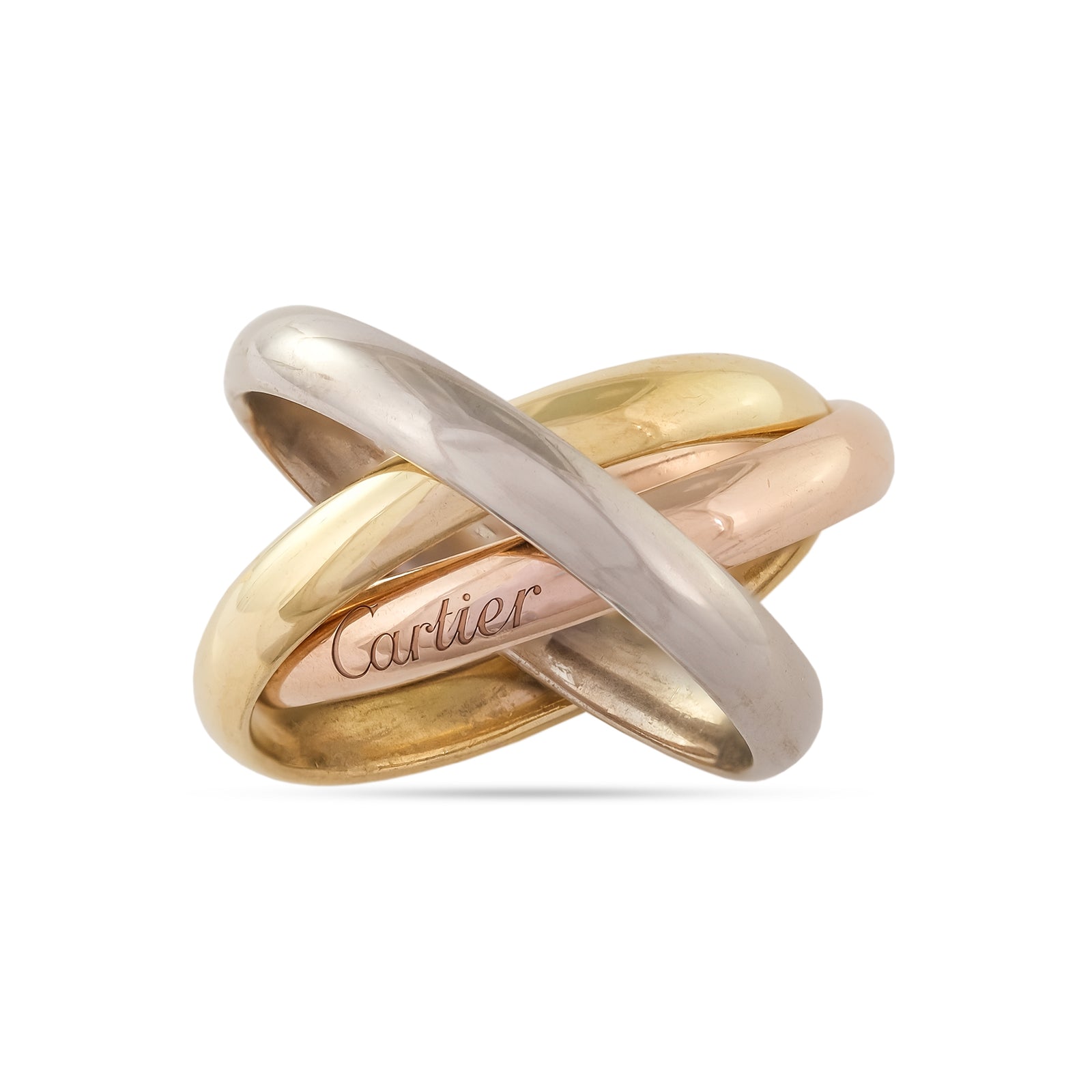 Cartier 18ct Gold Trinity Ring B4234252
